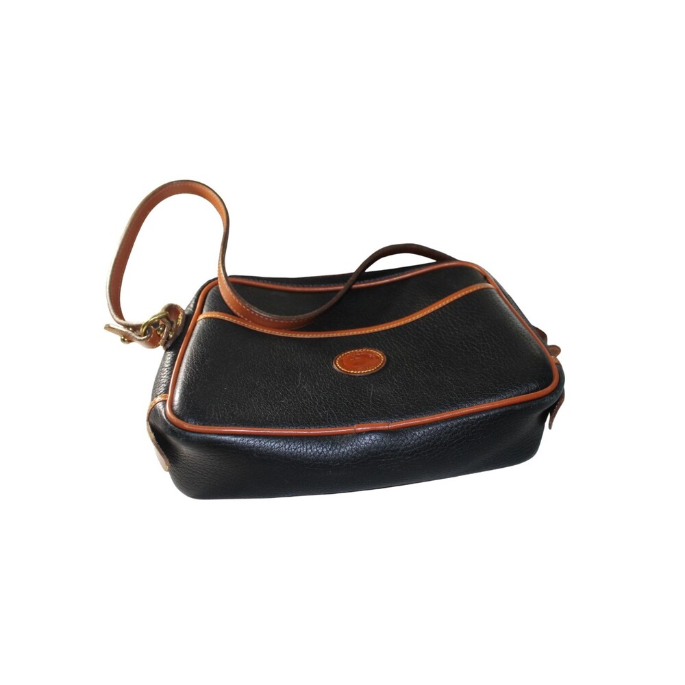 VTG Dooney & Bourke Pebbled Leather Small Crossbody Purse Bag Small